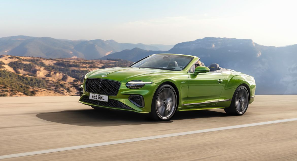 Bentley рассекретила новый Continental GT Speed
