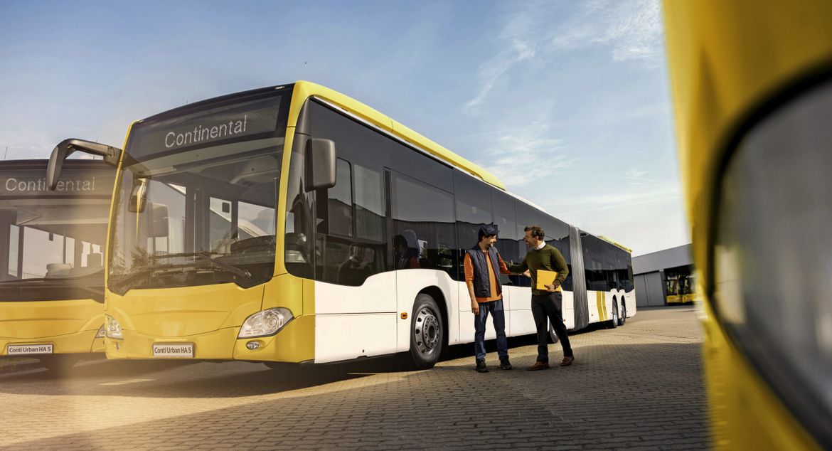 Continental представил новую шину для городских автобусов