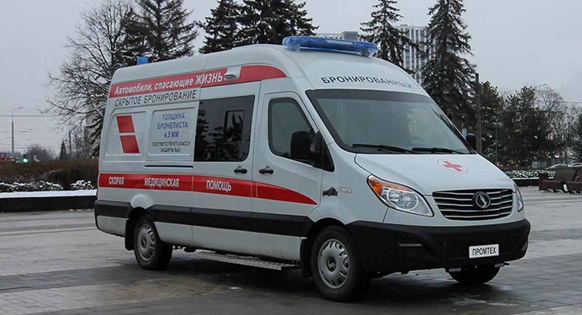 «Промтех» показал в Москве новые машины для медслужбы