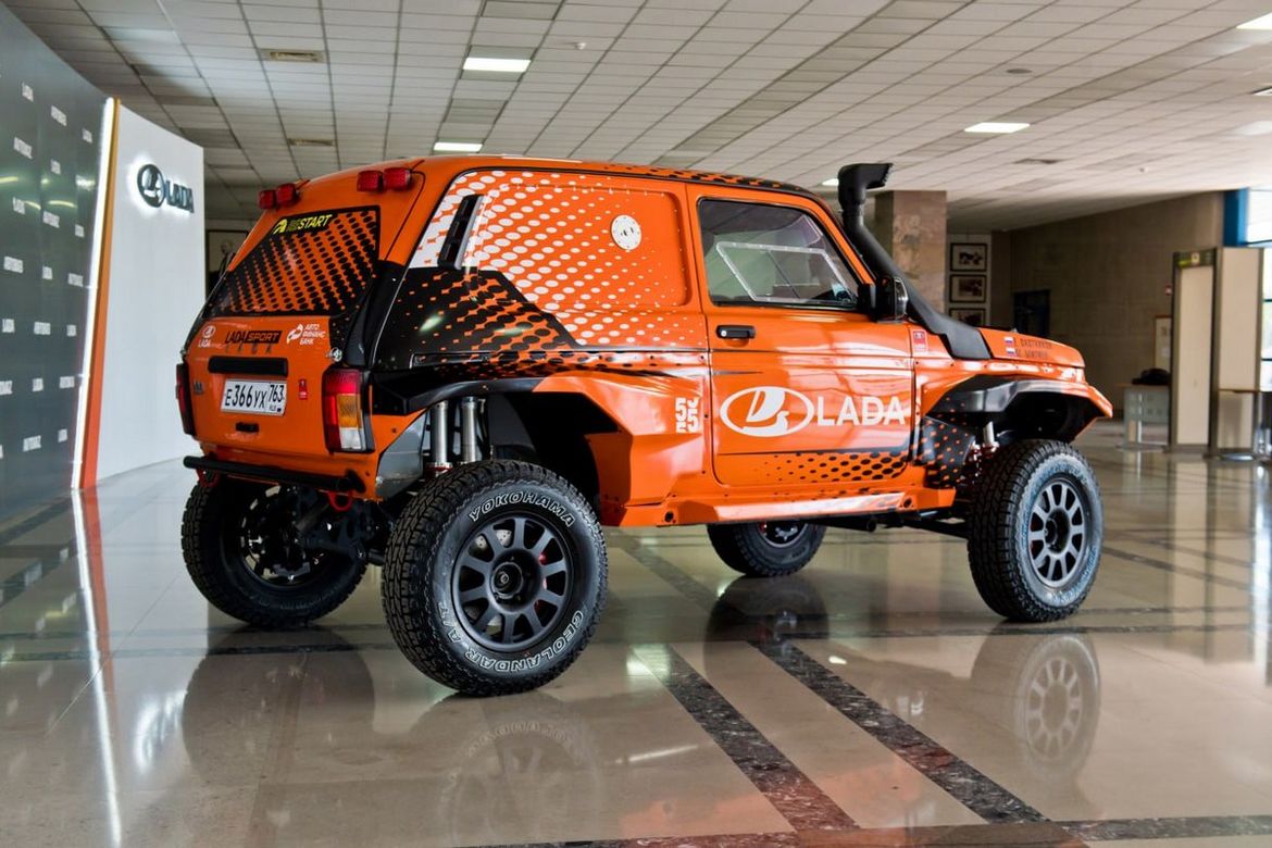 На «Шелковый путь» едет новая гоночная Lada Niva Sport