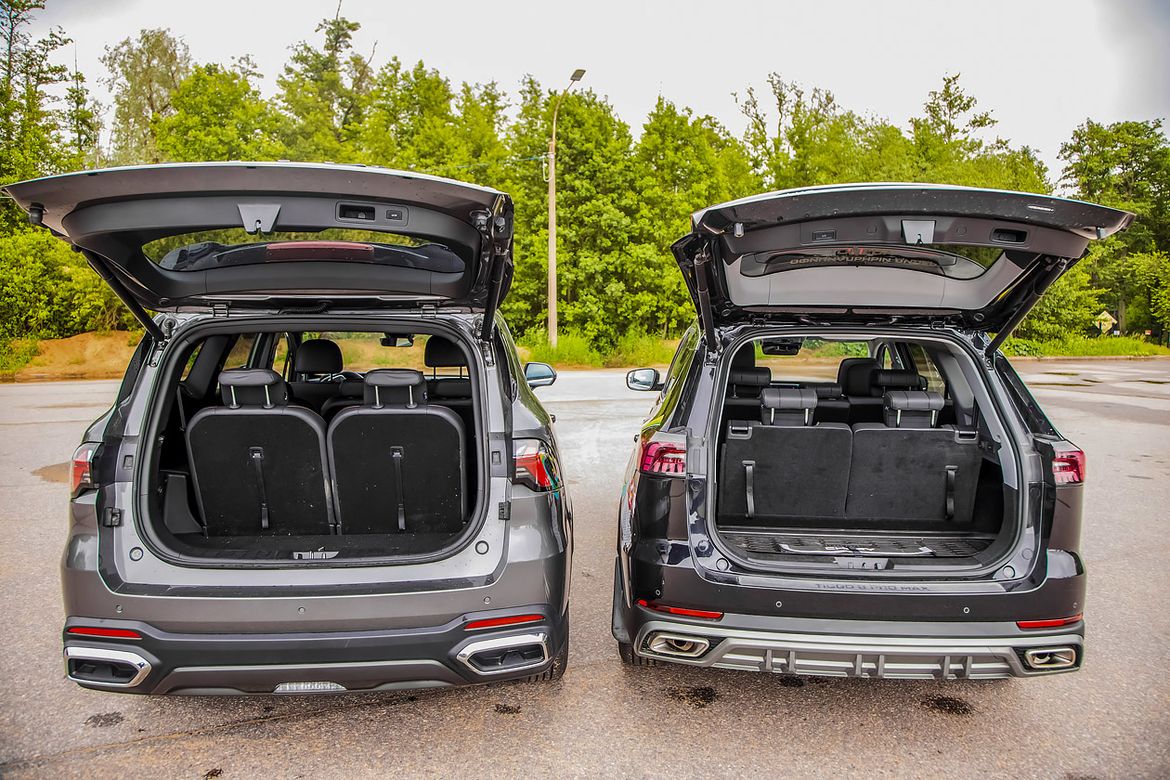 Тест-драйв Geely Okavango и Chery Tiggo 8 Pro Max: семеро по китайским лавкам