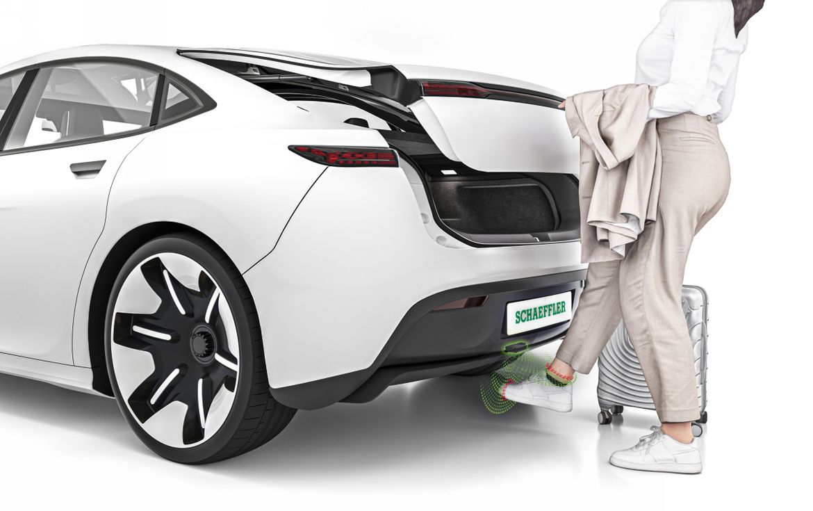 Schaeffler разработал сенсор для бесконтактного открывания багажника