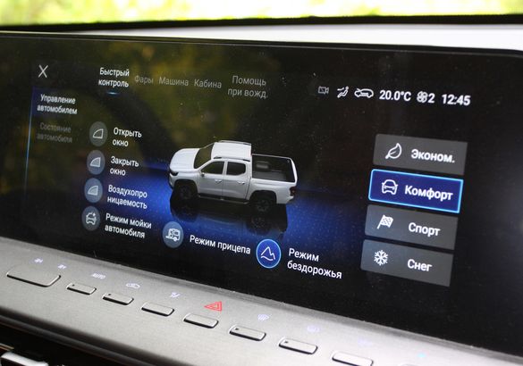 Тест-драйв Changan Hunter Plus: легковой грузовик