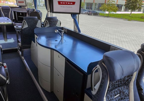 Автобус – конференц-зал Setra будет работать в Швеции