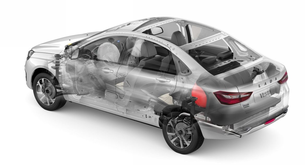 Новая Lada Vesta поедет на метане