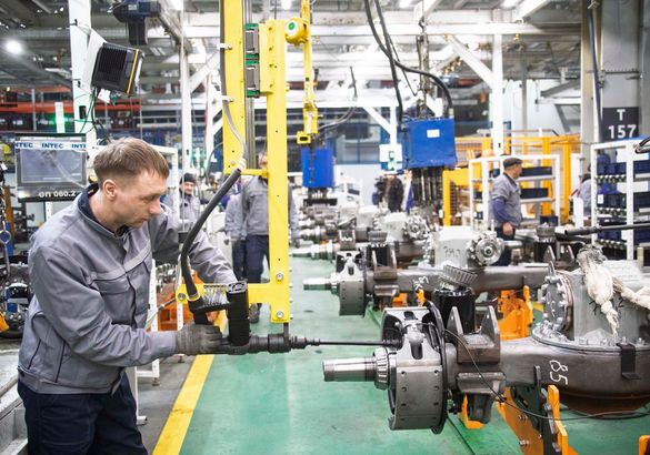 КАМАЗ запустил новое производство мостов в Татарстане