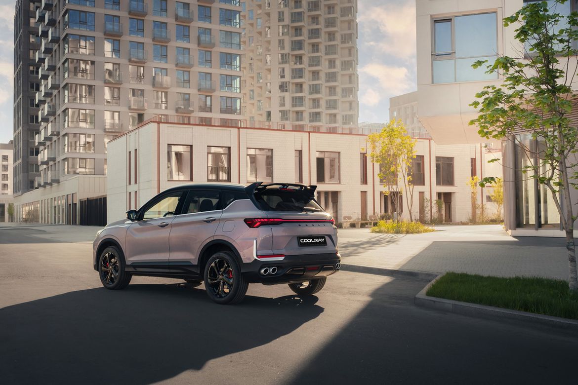 В России начались продажи нового Geely Coolray