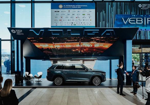 В Петербурге дебютировал новый кроссовер Volga К50
