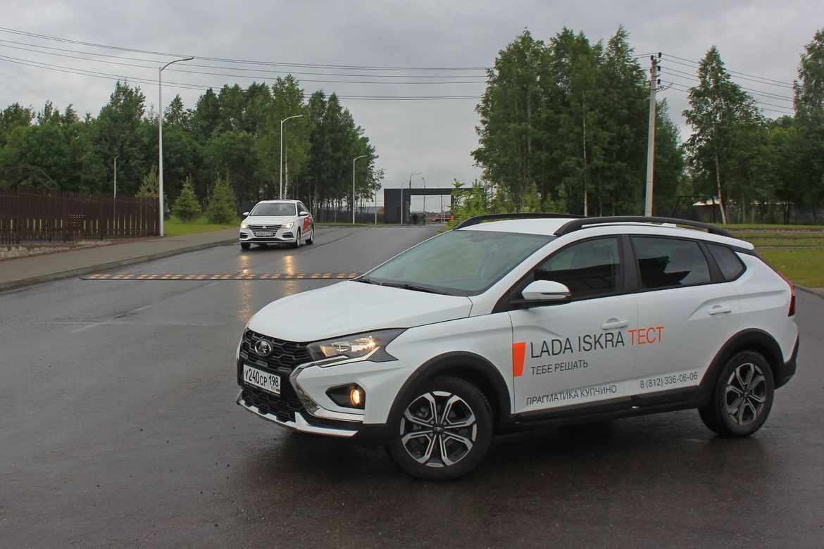 Тест-драйв Lada Iskra SW Cross и подержанного MG 5: что лучше за одни и те же деньги?