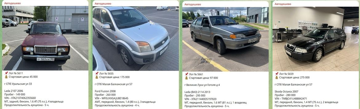 По пути Copart и Manheim: как работают аукционы подержанных авто в России