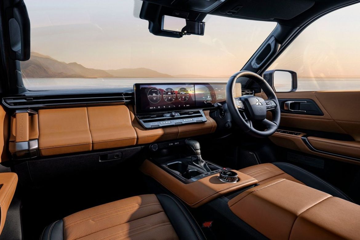 Mitsubishi представила новый Pajero с рамной конструкцией и дизелем