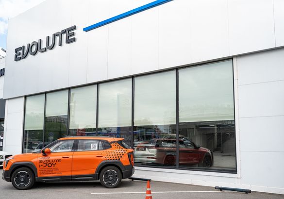 Российский Evolute нарастил дилерскую сеть почти вдвое