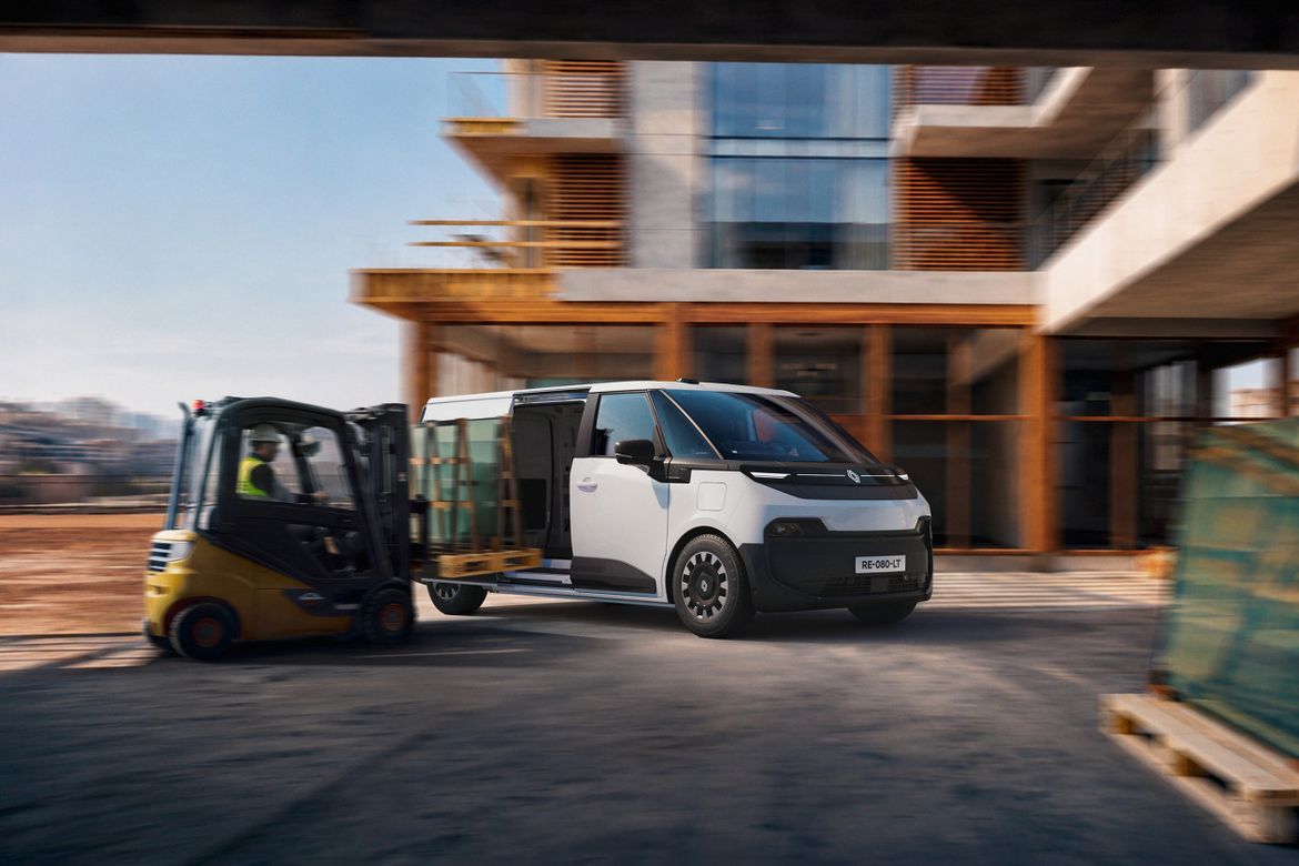 Renault представила электрический фургон Trafic Van E-Tech
