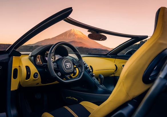 В РФ зарегистрирован легендарный Bugatti W16 Mistral