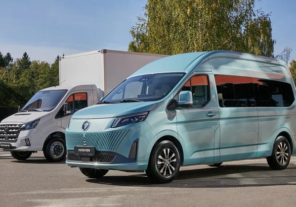 Foton представил в России пассажирский VIEW 8+1 и фургон TOANO