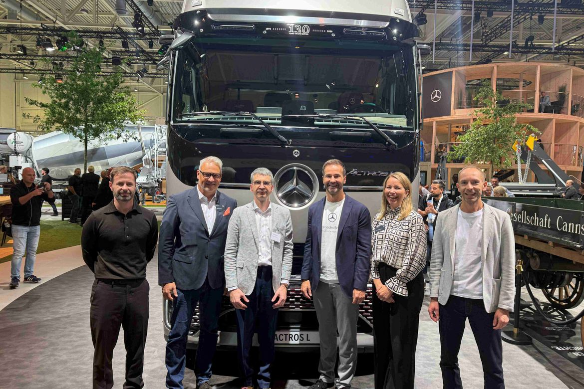 Mercedes-Benz Trucks поставит Girteka 900 грузовиков Actros L