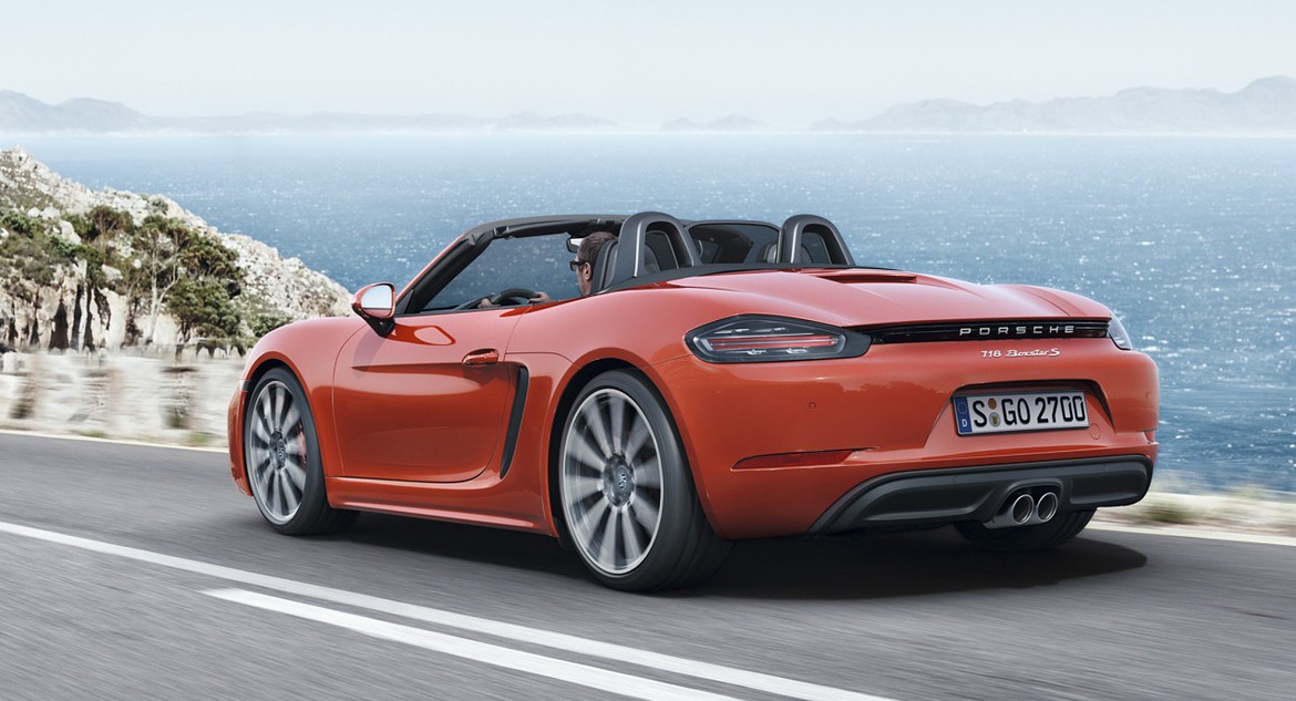 Новый Porsche 718 Boxter доступен для заказа в России