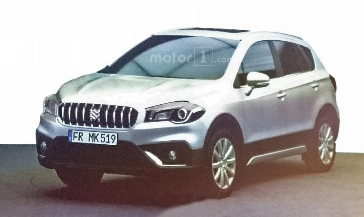 В сеть «утекли» фотографии обновленного Suzuki SX4