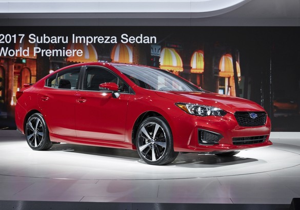 Нью-Йорк 2016: Subaru представила новую Impreza
