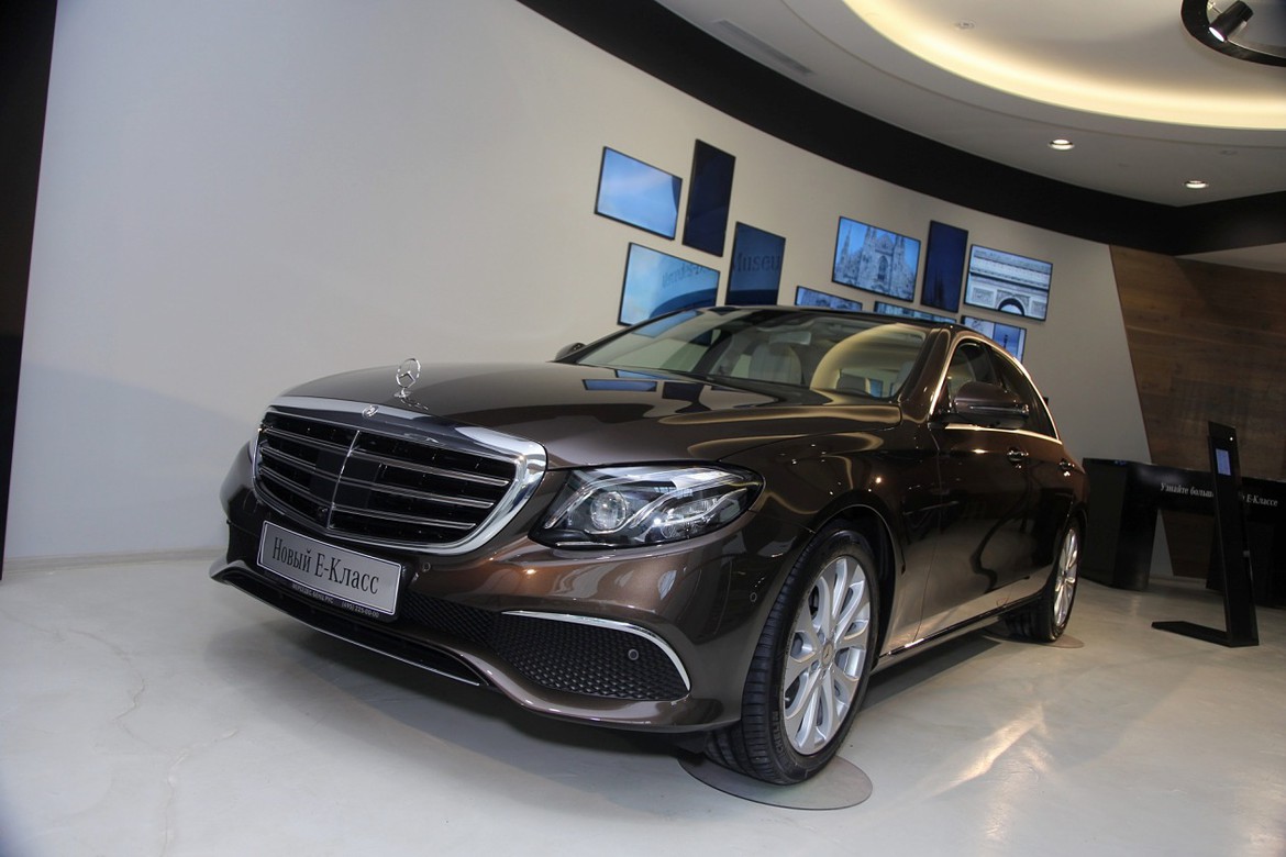 Mercedes показал в России новый E-Class