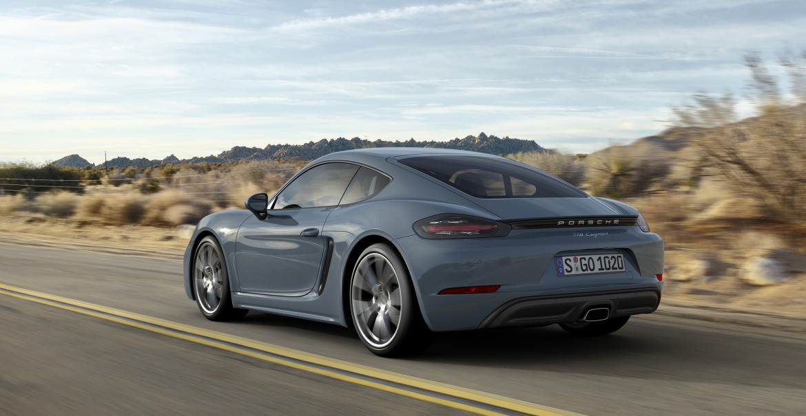 Новый Porsche 718 Cayman: в России – с нынешней осени