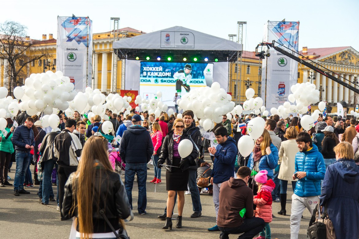 Открываем Чемпионат мира по хоккею 2016 вместе со Skoda