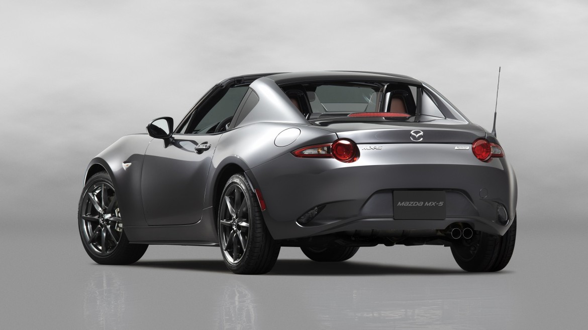 Европейская Mazda MX-5 RF дебютирует в Гудвуде