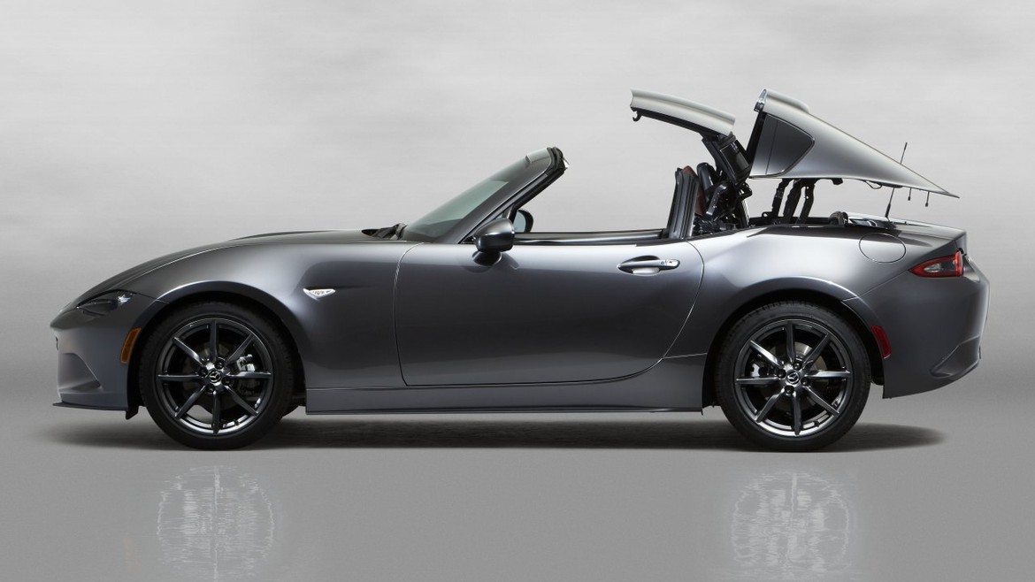 Европейская Mazda MX-5 RF дебютирует в Гудвуде
