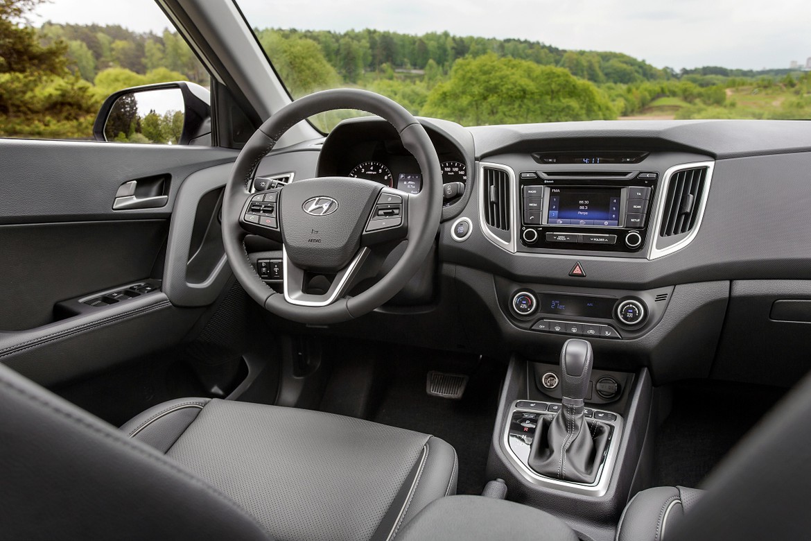 Hyundai рассекретил интерьер Creta