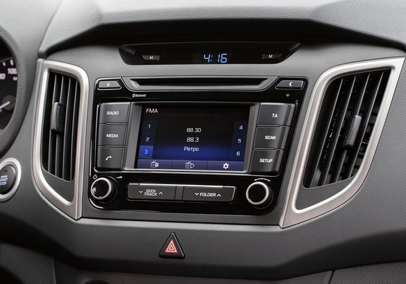 Hyundai рассекретил интерьер Creta