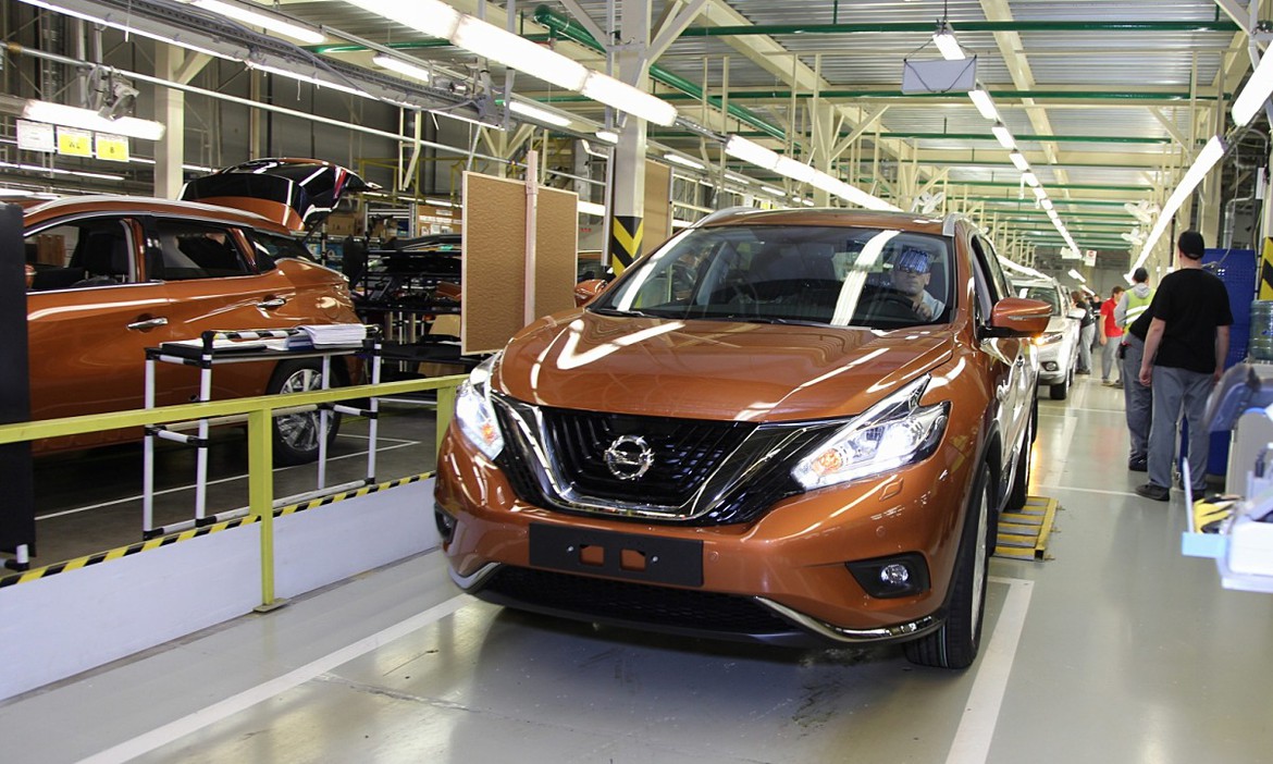 Nissan запустил производство нового Murano в России