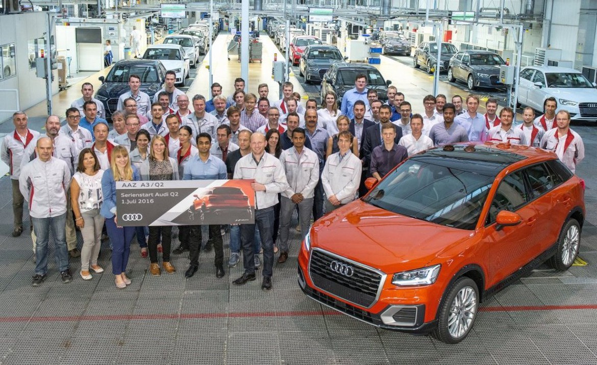 Новый Audi Q2 встал на конвейер
