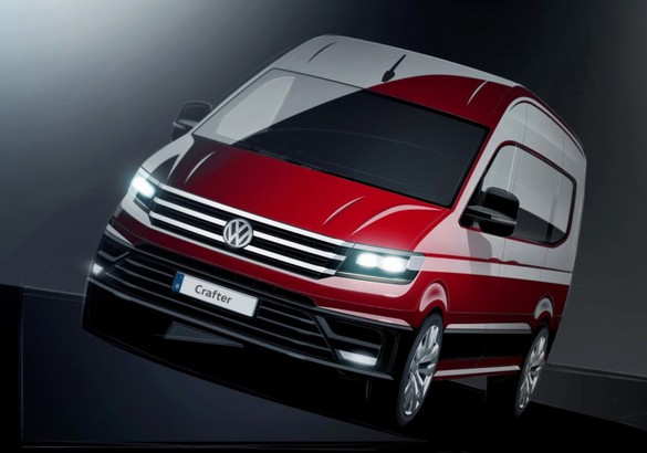 Volkswagen показал скетч нового Crafter