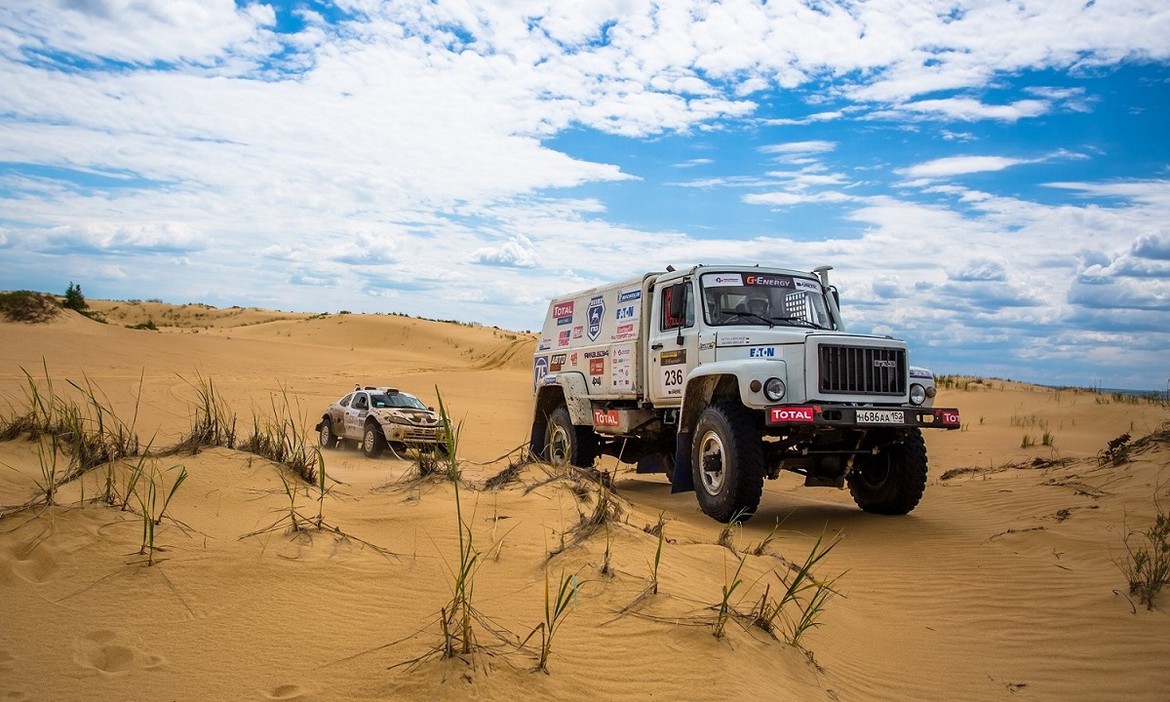 Total поддержит команду ГАЗ на Шелковом пути 2016