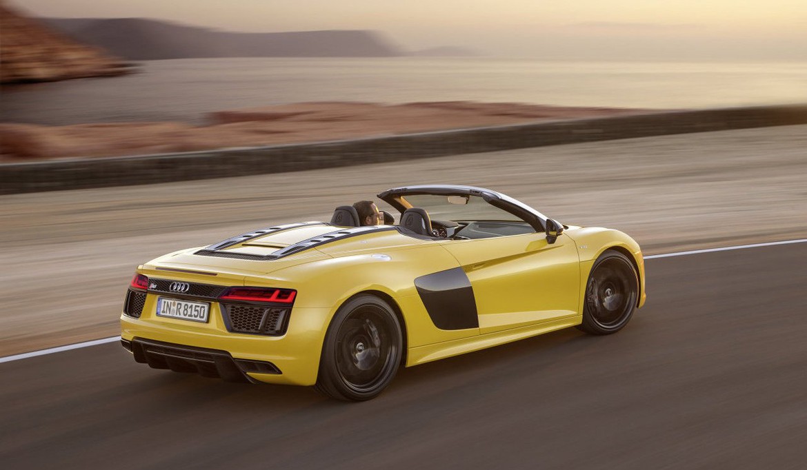 Нью-Йорк 2016: Audi R8 получил открытую версию