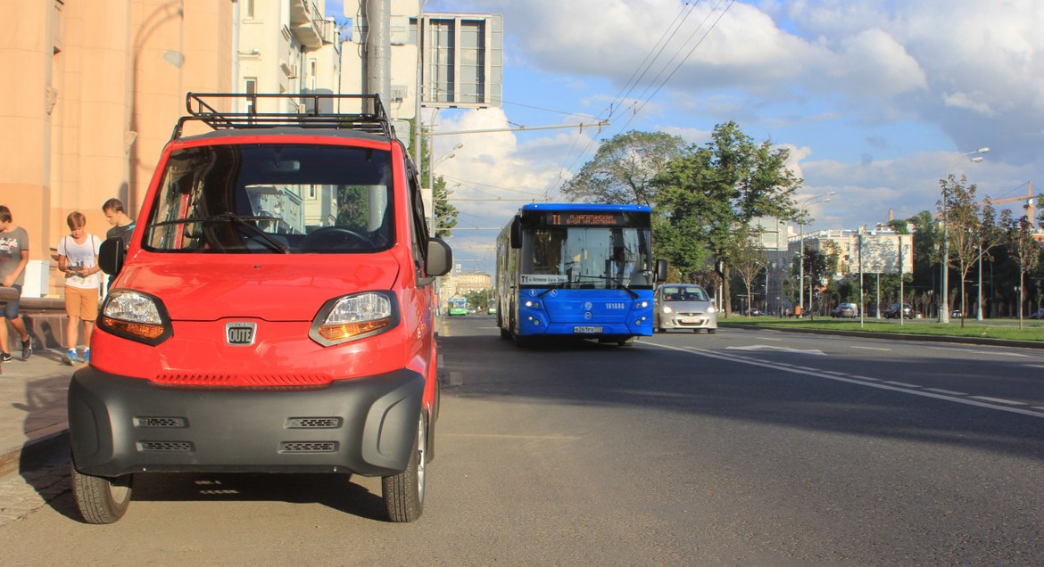 Тест-драйв Bajaj Qute: смелость города берет