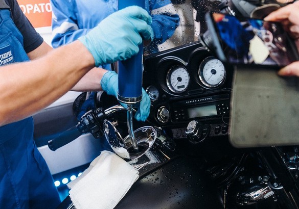 Газпромнефть заправила участников фестиваля St. Petersburg Harley Days