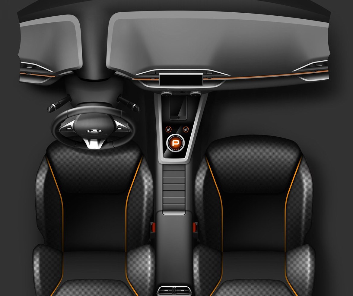 Рассекречен интерьер концепта Lada XCODE