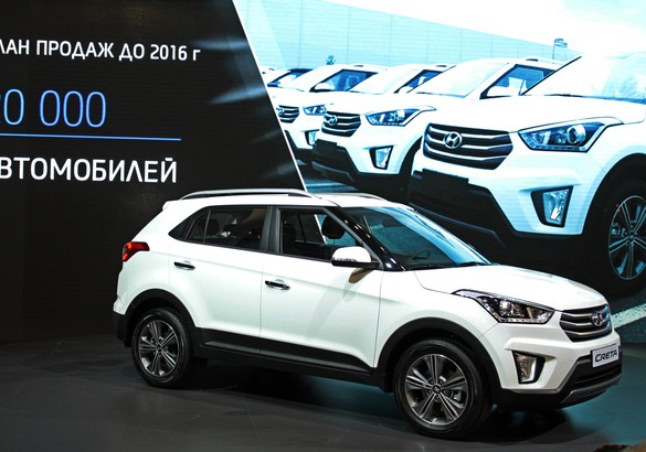 Hyundai привез на ММАС 2016 новую Creta
