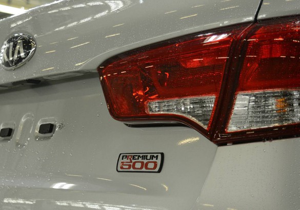 Kia Rio получила юбилейную спецверсию