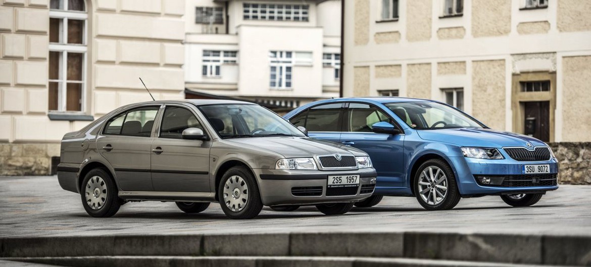 Skoda отмечает 20-летие модели Octavia