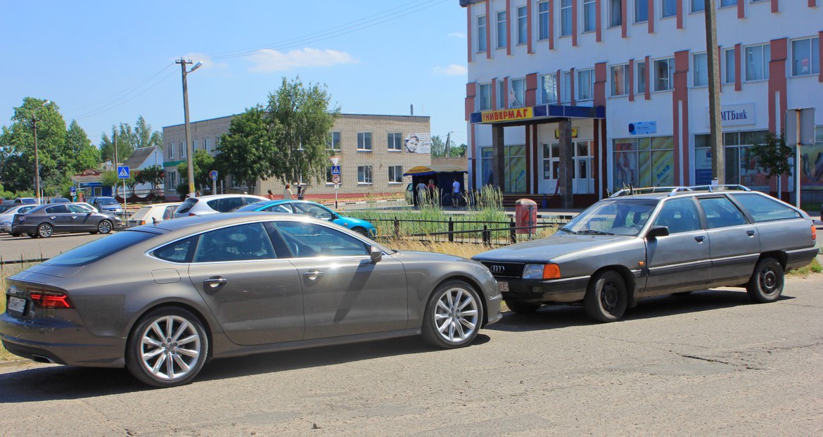Как живёт провинциальная Беларусь: путешествие на Audi A7 Sportback