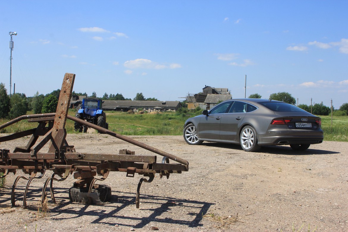Как живёт провинциальная Беларусь: путешествие на Audi A7 Sportback