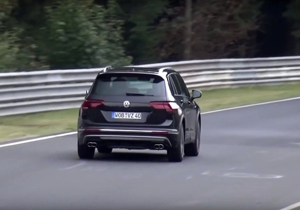 Volkswagen тестирует R-версию нового Tiguan