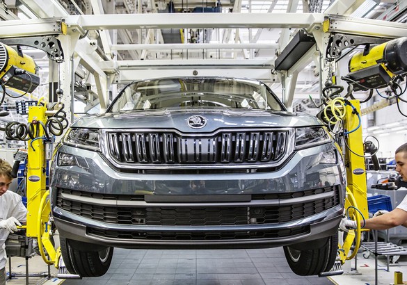 Skoda запустила серийное производство кроссовера Kodiaq