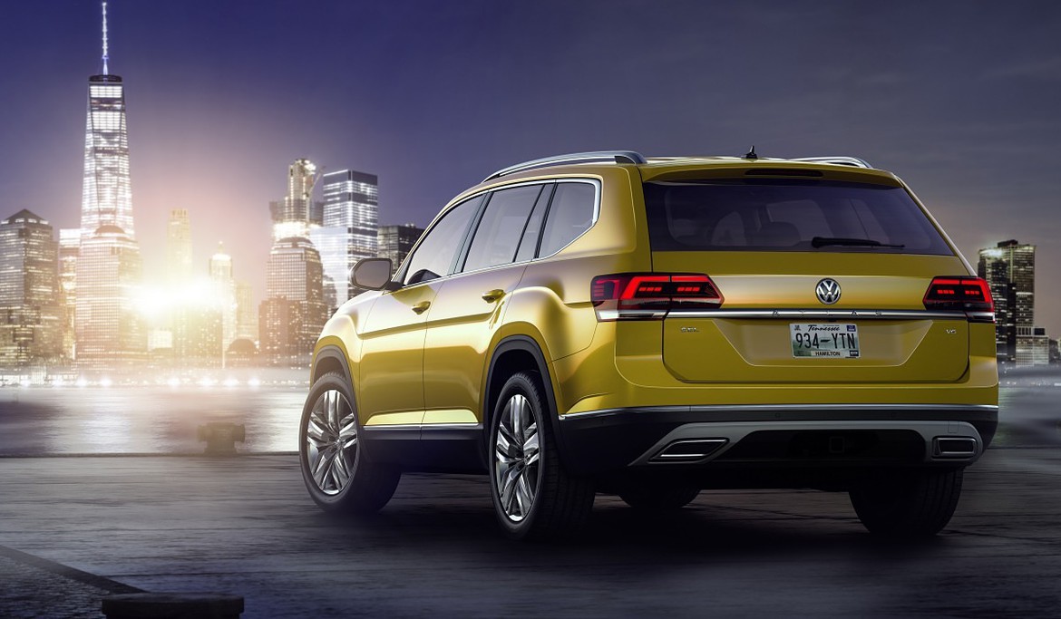 Новый Volkswagen Atlas появится в России в конце 2017 – начале 2018 года