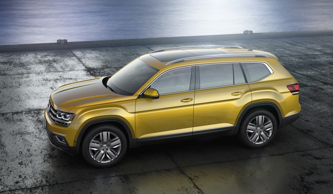 Новый Volkswagen Atlas появится в России в конце 2017 – начале 2018 года