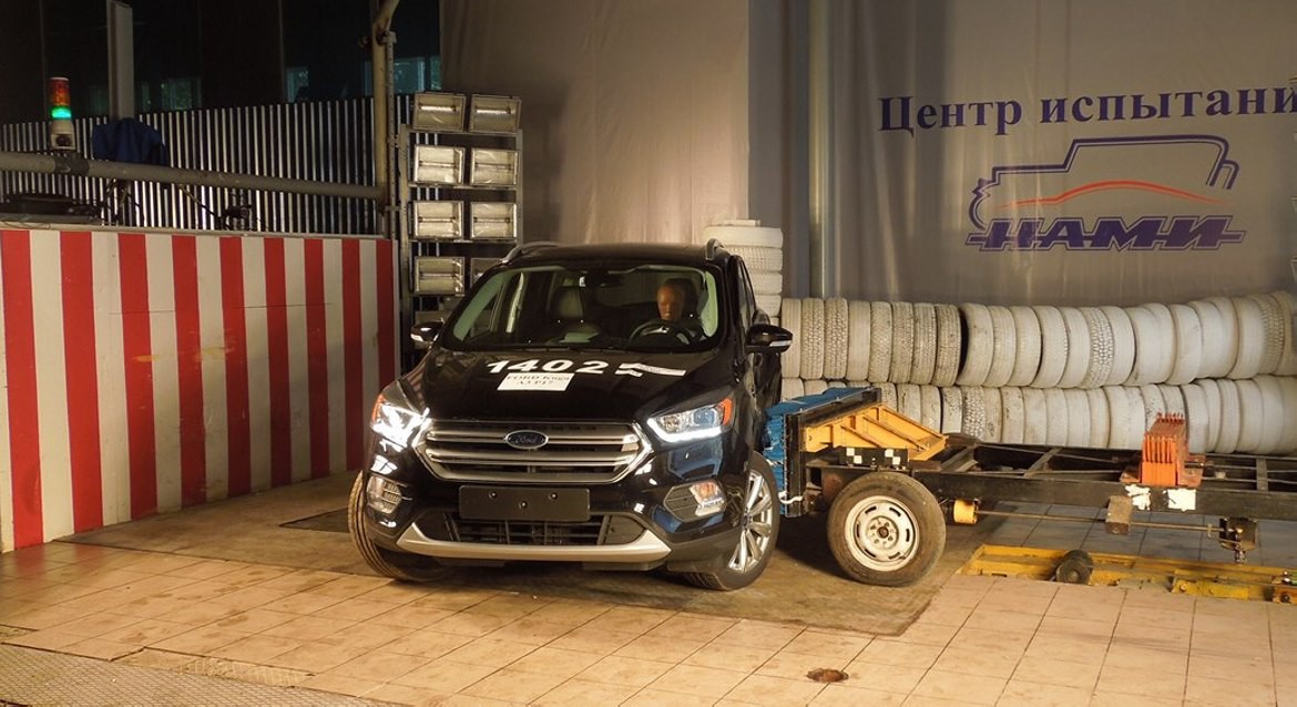 Новый Ford Kuga прошел испытания системы ЭРА-ГЛОНАСС