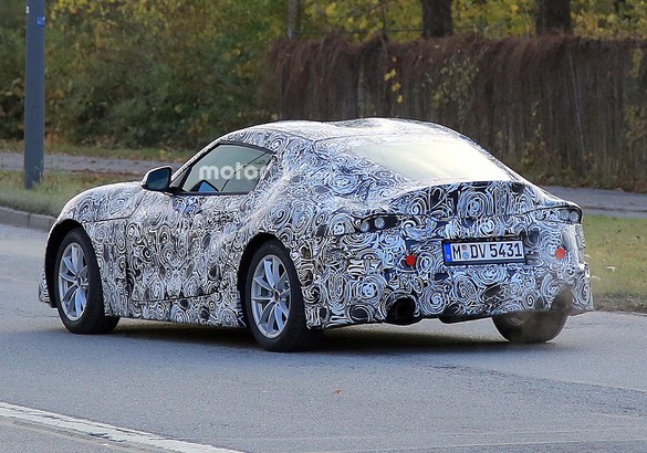 Возрожденная Toyota Supra «засветилась» на тестах
