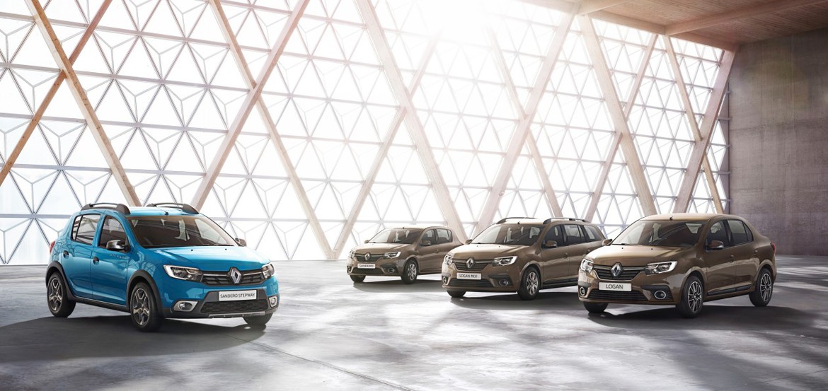 Renault объявил цены на обновленные Logan и Sandero